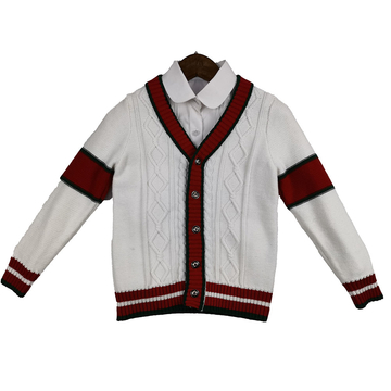 School Uniform Kindergarten Sweater and Shirt OEM Uniforms Latest Designs