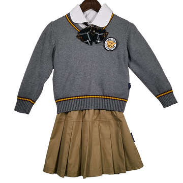 School Uniform Kindergarten Sweater and Shirt OEM Uniforms Latest Designs
