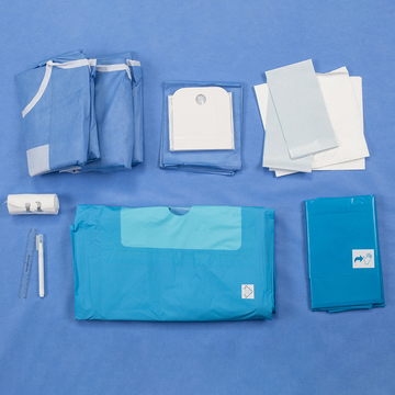 SMS Sterile Disposable Surgical Packs Knee Arthroscopy Drape CE Certificate