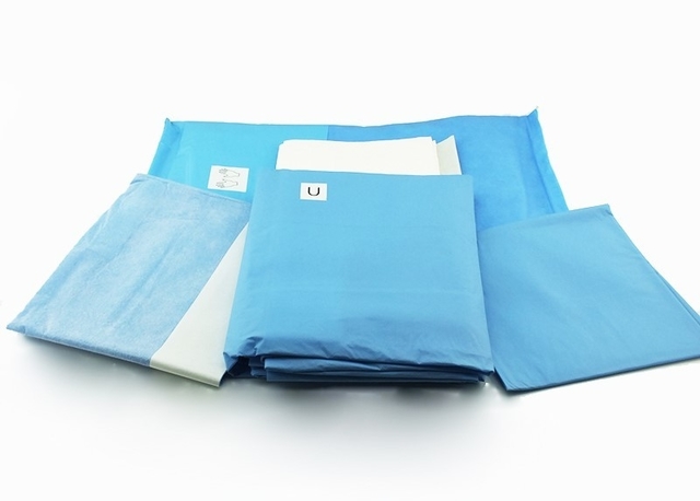 Medical Sterile Surgical Packs Lower Extremity , Hand Leg Drape Angiography Pack