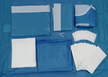 Disposable Sterile C Section Surgical Pack Cesarean Drape CE Certificate