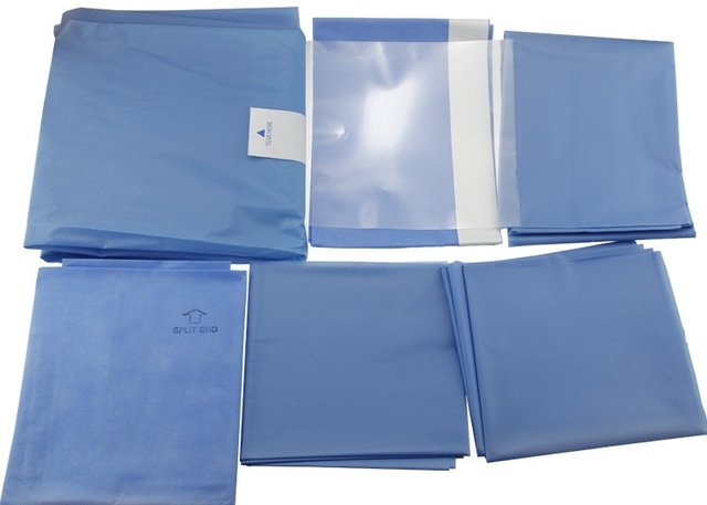 Disposable Dental Surgical Pack Sterile Reflector Drape Pack CE Certificate