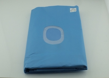 Aperture Fenestrated Disposable Medical Drapes With Hole Individual Sterile Packing