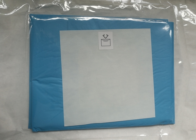 Basic Ophthalmic Sterile Surgical Drapes , Eye Film Adhesive Drapes Surgical