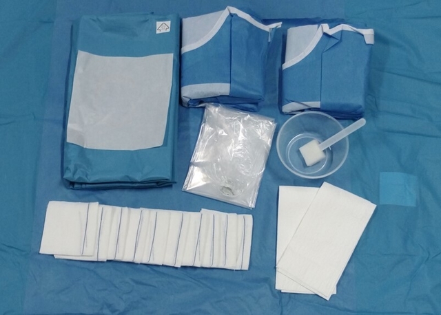 disposable sterile Angiography drape packs