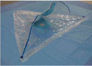 Surgical Drape Fluid Bag , PE Medical Surgical Products With Drainage