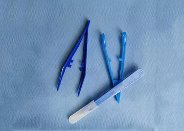 Medical Plastic Surgical Disposable Forceps Sterile disposable ring forceps