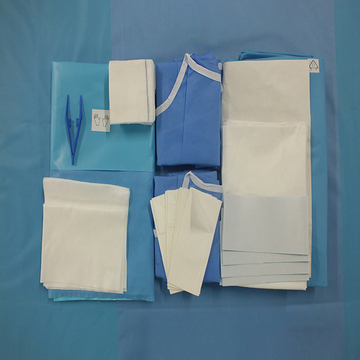 Disposable Sterile Surgical SSMMS SMMS C Section Pack
