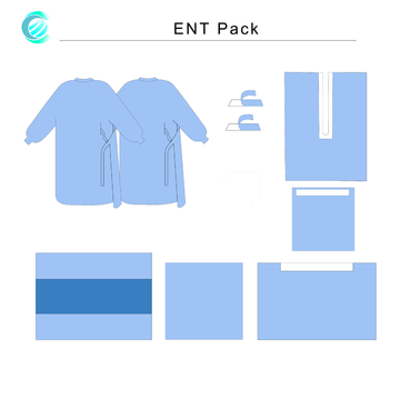 SMMS Sterile Disposable Ent Surgical Packs/Kits With CE ISO Certificate